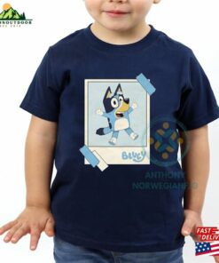 Bluey And Bingo Polaroid Youth T-Shirt Shirt Unisex Classic Bluey And Bingo Polaroid Youth T-Shirt Shirt Unisex Classic