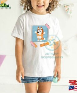 Bluey And Bingo Polaroid Youth T Shirt Shirt Unisex Classic 4