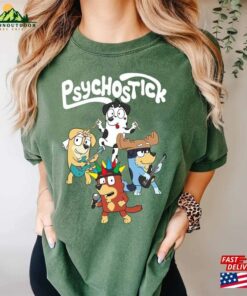 Bluey Band Shirt Psychostick Chloe T Shirt Classic 3