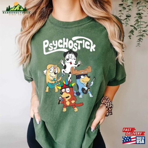 Bluey Band Shirt Psychostick Chloe T-Shirt Classic