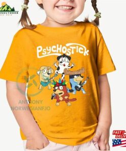 Bluey Band Youth T Shirt Psychostick Shirt 2023 Hoodie Unisex 1