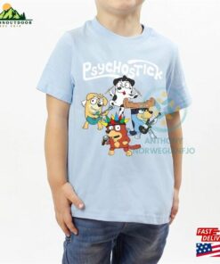 Bluey Band Youth T Shirt Psychostick Shirt 2023 Hoodie Unisex 4