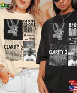 Blxst Rap Shirt Just For Clarity 2 Album 90S Classic Sweatshirt 3