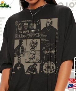 Blxst Rap Shirt No Love Lost 2020 Album 90S Y2k Merch Vintage Hiphop Sweatshirt Hoodie 4