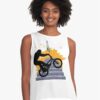 Bmx Bike Tour In Paris Sleeveless Top Classic Unisex