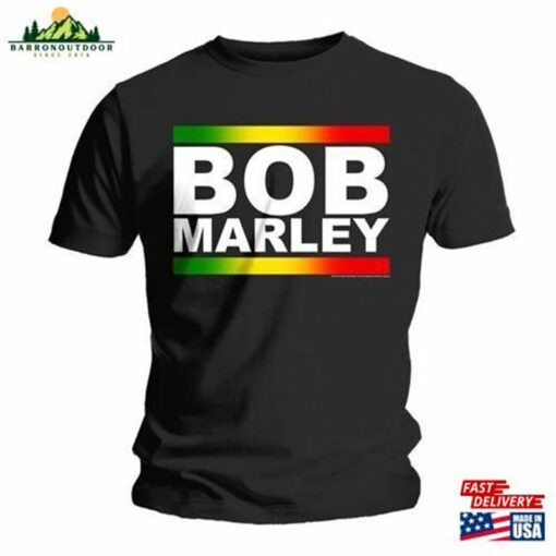 Bob Marley Rasta Band Block Unisex T-Shirt Classic