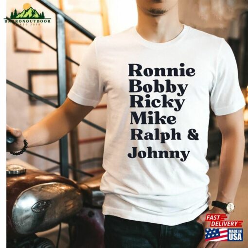 Bobby Michael Ricky Ralph Ronnie Shirt New Edition Legacy Music Tour 2023 Merch Classic T-Shirt