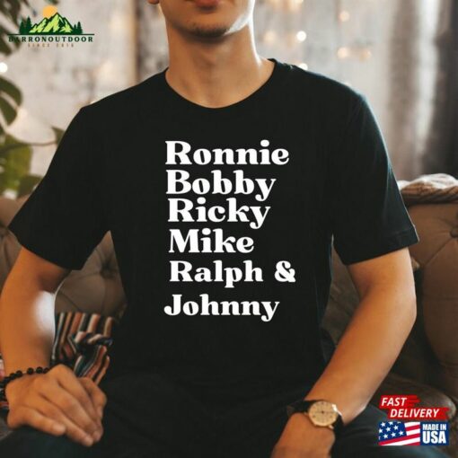 Bobby Michael Ricky Ralph Ronnie Shirt New Edition Legacy Music Tour 2023 Merch Classic T-Shirt