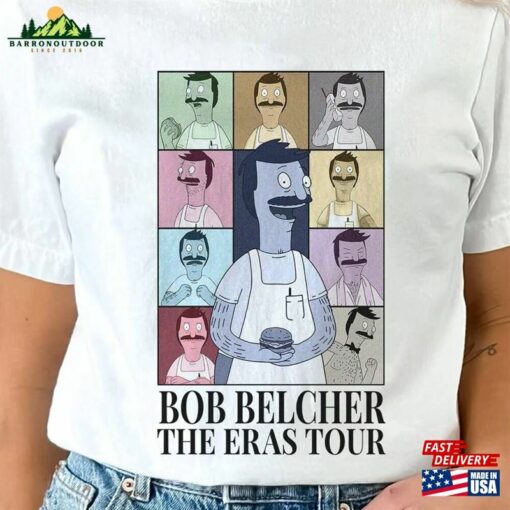 Bob’s Burger Eras Tour Shirt Bob Belcher Vintage T-Shirt Movie Hoodie Sweatshirt