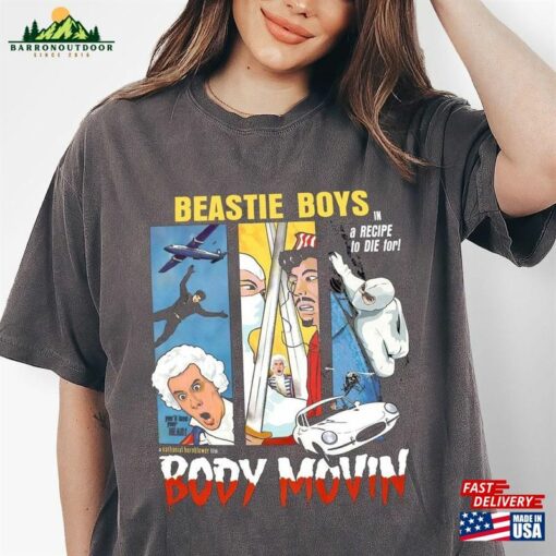 Body Movin Beastie Boys Shirt Music Band Shirts Vintage T-Shirt Sweatshirt Classic