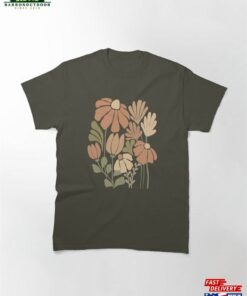 Boho Flower Design Classic T-Shirt