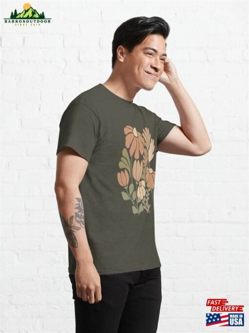 Boho Flower Design Classic T-Shirt