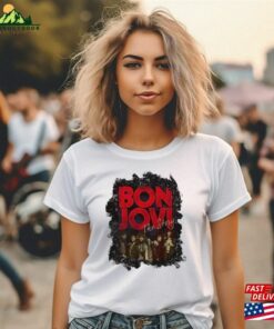 Bon Jovi Graphic Band T Shirt Sweatshirt Hoodie 1
