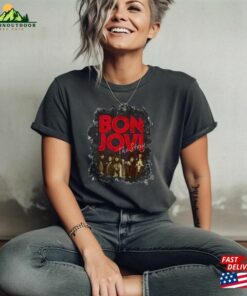Bon Jovi Graphic Band T-Shirt Sweatshirt Hoodie 2 Bon Jovi Graphic Band T Shirt Sweatshirt Hoodie 3