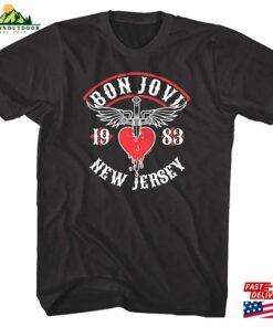 Bon Jovi New Jersey 1983 T Shirt Classic Sweatshirt 1
