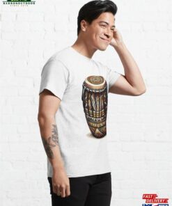 Bongo Drum With Vibrant African Tribal Pattern Classic T-Shirt Sweatshirt Hoodie 3 Bongo Drum With Vibrant African Tribal Pattern Classic T Shirt Sweatshirt Hoodie 4
