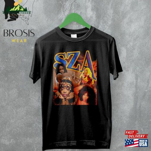 Bootleg Sza T-Shirt Music Raptee Shirt Inspired Graphic Tee Unisex Sweatshirt