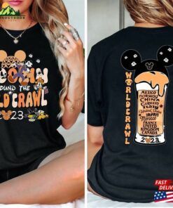 Boozin'around The World Crawl Halloween Disney Shirt Mickey And Friends Shirts Classic Sweatshirt 2 Boozinaround The World Crawl Halloween Disney Shirt Mickey And Friends Shirts Classic Sweatshirt 3