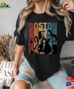 Boston Band Retro Vintage Comfort Colors T-Shirt Funny Shirt Music Classic Hoodie