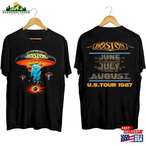 Boston Rock Band Concert Tour 1987 T-Shirt Shirt Lover Hoodie