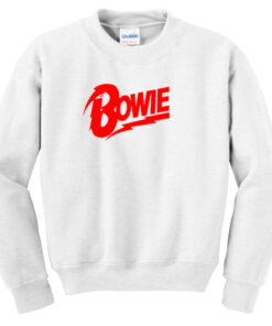 Bowie Font Sweatshirt