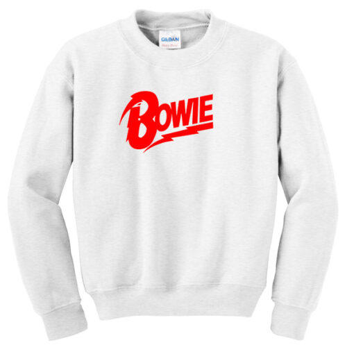 Bowie Font Sweatshirt