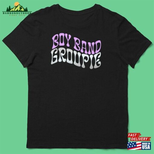 Boy Band Groupie Handmade Fangirling Professional Fangirl Bands 90S Senior Swifties Classic T-Shirt