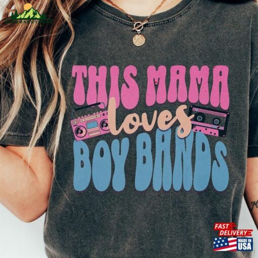 Boy Bands Shirt Comfort Colors Gift For 90S Music Lover Tshirt Band Fan Graphic Tee Funny Reunion Era T T-Shirt Hoodie