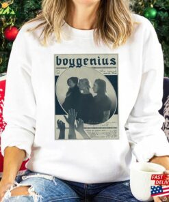 Boy Genius Line Art Band T-Shirt Sweatshirt Hoodie Tour 2023 Shirt Indie Rock Music Merch Unisex