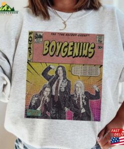 Boygenius Band Retro Shirt The Record Indie Rock Music Tour 2023 Phoebe Bridgers Fan Unisex Hoodie 2