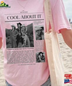 Boygenius Cool About It Newspaper Unisex T Shirt Classic Sweatshirt 3