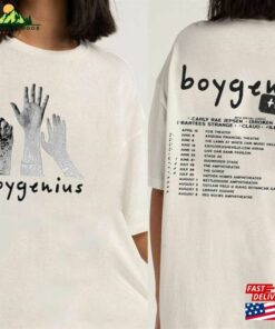 Boygenius Merch Shirt The Record Indie Rock Tour Band T-Shirt Unisex