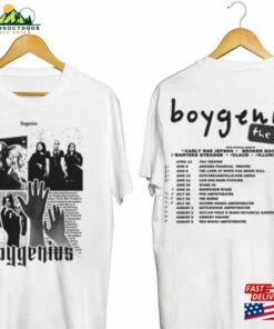 Boygenius Merch T Shirt The Record Indie Rock Music Tour 2023 Phoebe Bridgers Julien Baker Lucy Dacus 20 Dollars Tooth Tracklist Unisex 1