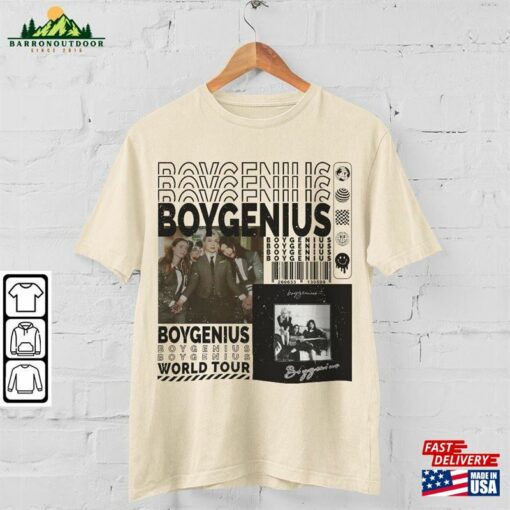 Boygenius Music Shirt V1 Sweatshirt Y2k Merch Vintage World Tour 2023 Album Graphic Tee 90S Unisex Hoodie L2504m