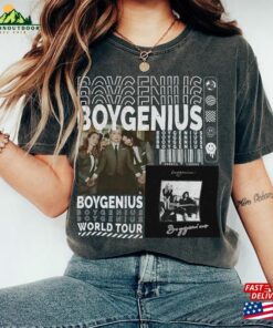 Boygenius Music Shirt V1 Sweatshirt Y2k Merch Vintage World Tour 2023 Album Graphic Tee 90S Unisex Hoodie L2504m