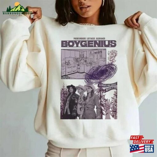 Boygenius Reset Concert Tour Shirt Merch Band Sweatshirt Classic