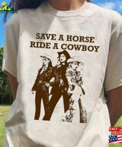 Boygenius Save A Horse Ride Cowboy Shirt Tour Gift For Men Women Classic Sweatshirt