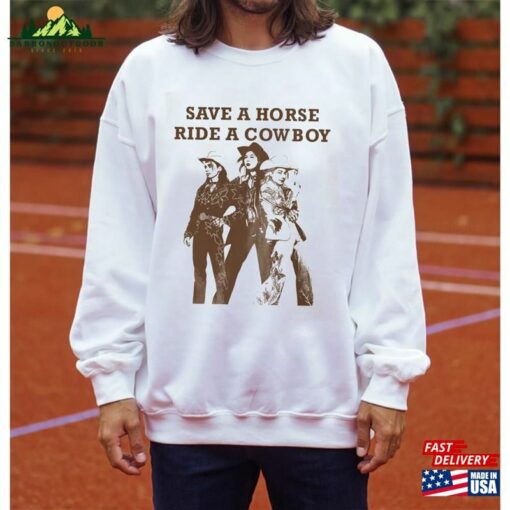 Boygenius Save A Horse Ride Cowboy Shirt Tour Gift For Men Women Sweatshirt Unisex