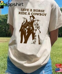 Boygenius Save A Horse Ride Cowboy Shirt Tour Gift For Men Women Unisex T-Shirt