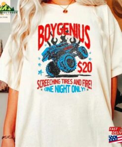 Boygenius Screeching Tires And Fire Vintage Unisex Tee Shirt Rock Sweatshirt Classic