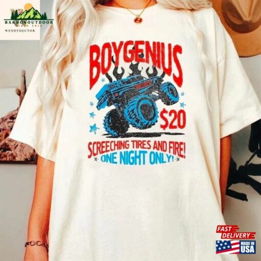 Boygenius Screeching Tires And Fire Vintage Unisex Tee Shirt Rock Sweatshirt Classic