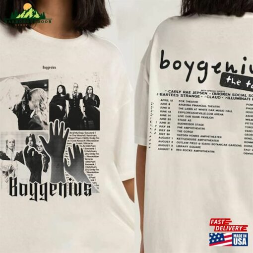 Boygenius Shirt Tour 2023 The Record Indie Rock Music Classic Unisex