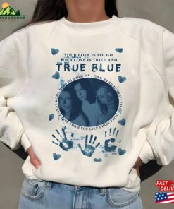 Boygenius Song Shirt True Blue Inspired Band Concert Tour 2023 Classic Unisex Boygenius Song Shirt True Blue Inspired Band Concert Tour 2023 Classic Unisex