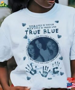 Boygenius Song Shirt True Blue Inspired Band Concert Tour 2023 Classic Unisex