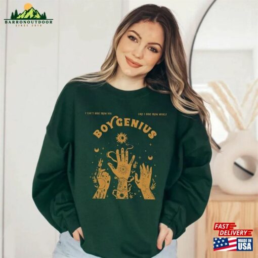 Boygenius Sweatshirt Hoodie Band 2024 Tour Shirt Indie Rock Music Merch T-Shirt