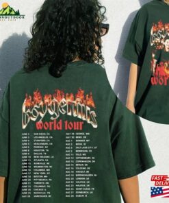 Boygenius T-Shirt Reset Tour 2023 Shirt Band Unisex Hoodie