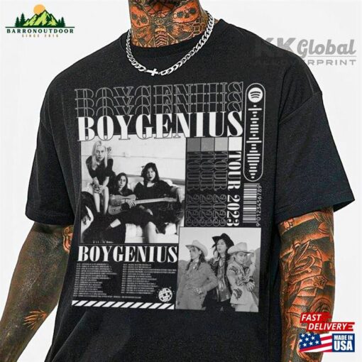 Boygenius T-Shirt Tour 2023 Music Graphic Fan Shirt Sweatshirt Classic