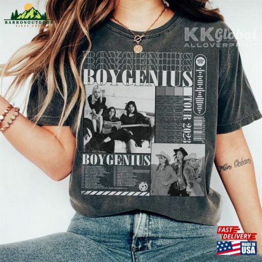 Boygenius T-Shirt Tour 2023 Music Graphic Fan Shirt Sweatshirt Classic