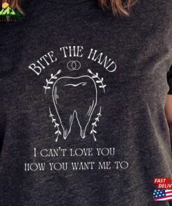 Boygenius Tooth Shirt Bite The Hand Unisex Hoodie