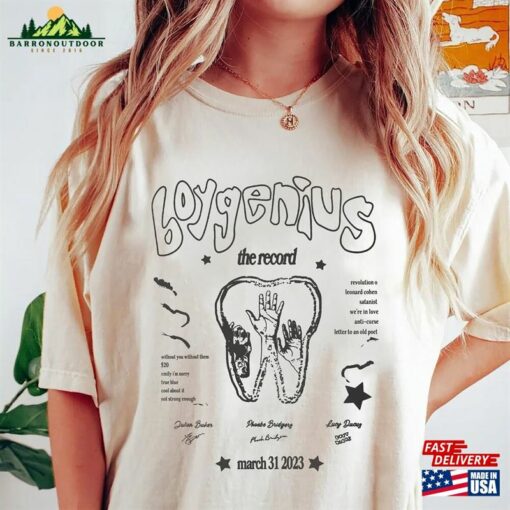 Boygeniuss Shirt Boygenuiss Tour Rock Band Music 2023 Sweatshirt Classic